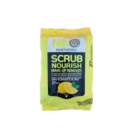 دستمال مرطوب پاک کننده آرایش نینو مدل Scrub Nourish