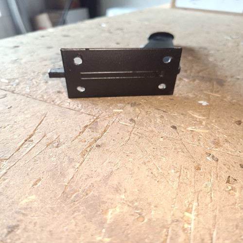 پایه فلزی مشکی صدرا 17 سانتی - محکم و بادوام