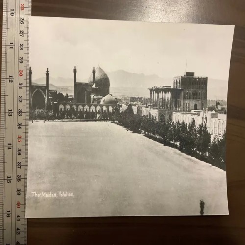 فروش میدان نقش جهان در زمان قاجار با عکس اصلی