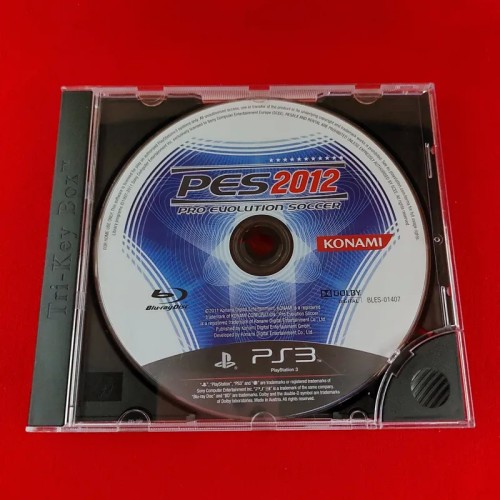 فروش بازی PES 2012 برای PS3 با قاب تایوانی و دیسک تمیز