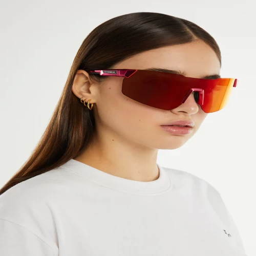 عینک آفتابی دی فرانکلین مدل Tsunami Red Chrome / Red Revo