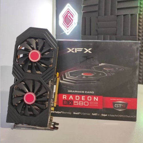 فروش کارت گرافیک RX580 با تضمین سلامت و ارسال رایگان