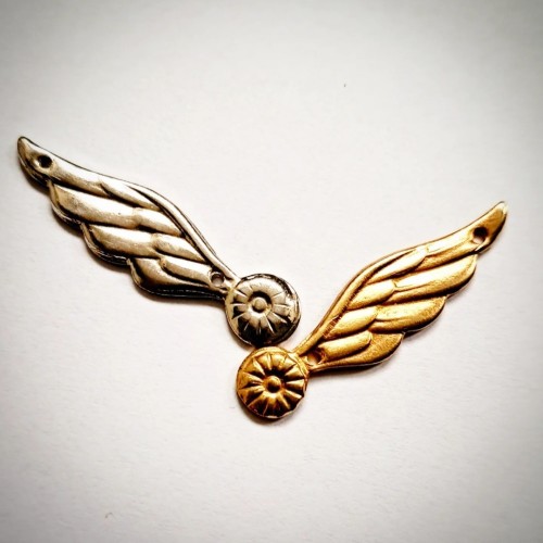 شهبال نقره ای طلایی رنگ خلبانی نیروی هوایی پهلوی