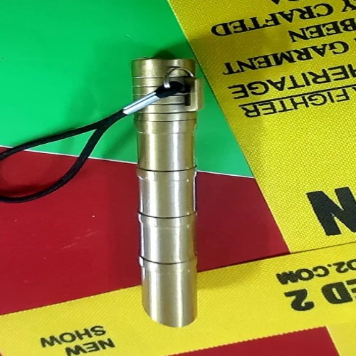 فروش فندک طرح بامبو کوره ای با بدنه فلزی و شعله قوی