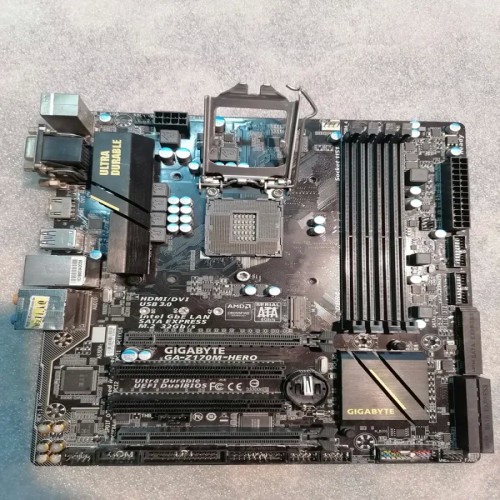 مادربرد گیگابایت Z170 DDR4 با خروجی‌های متعدد و پورت M.2