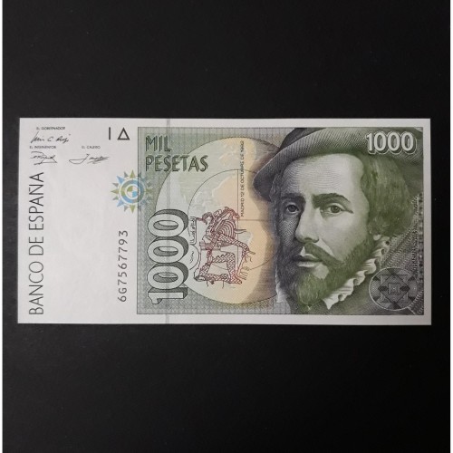 فروش اسکناس اسپانیا 1000 پزوتا با کیفیت عالی