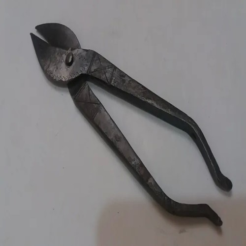 فروش قیچی فولادی قدیمی دستساز کلکسیونی حکاکی شده