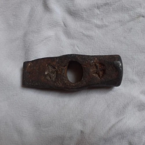 فروش چکش فولادی قدیمی دوره پهلوی نیم کیلو