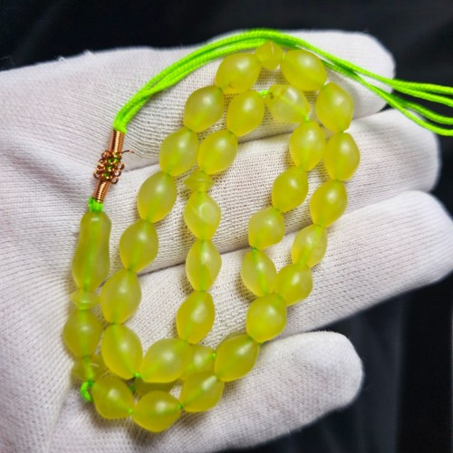 فروش تسبیح 33 دانه سنگ شاه مقصود معدنی کد