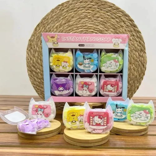 صابون کاغذی فانتزی طرح کرومی - کد WN0220