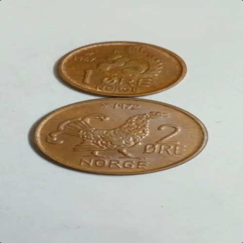 فروش جفت سکه یادبودی نروژ با کیفیت عالی