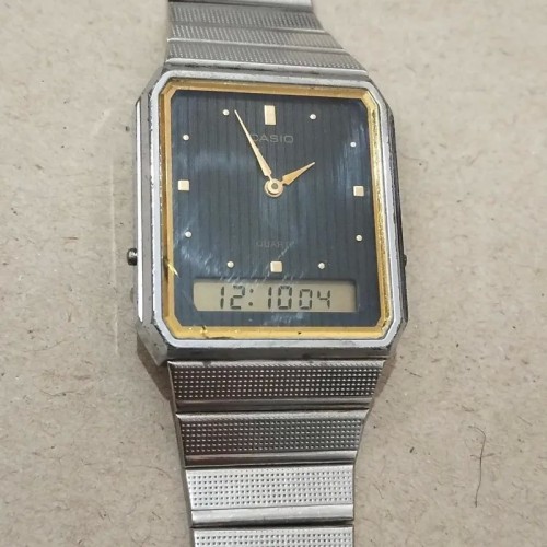 فروش ساعت کاسیو دو زمانه ژاپنی با کیفیت عالی