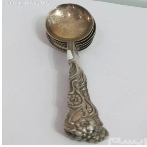 فروش ست قاشق روکش نقره قدیمی (سیلور پلیت)