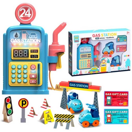 اسباب بازی پمپ بنزین آبی کد P/8501/A