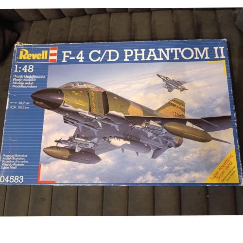 موتور جنگنده F4 C/D فانتوم Revell مقیاس 1/48
