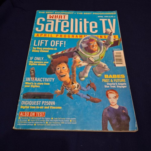 مجله قدیمی تلویزیون تصویری انیمیشن توی استوری آوریل 1999