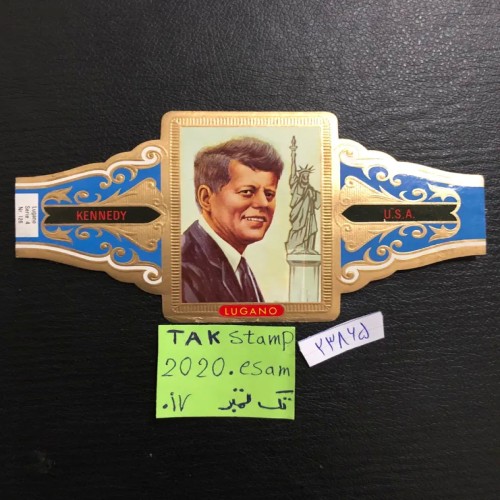 فروش لیبل قطعه بزرگ برجسته جان اف کندی کمیاب خاص