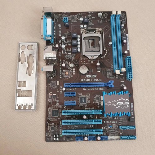 فروش مادربرد ASUS P8H61 سالم و تست شده