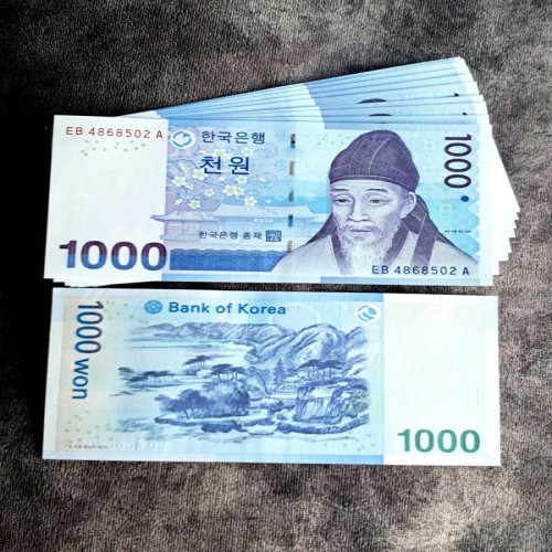 فروش تک 1000 وون کره جنوبی برای جفت دوعدد