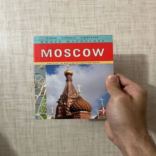 فروش MOSCOW KNOPF Map Guides راهنمای مسکو