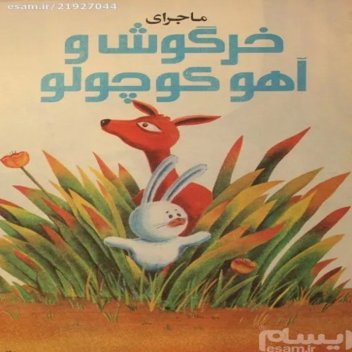 کتاب ماجرای خرگوش و آهو کوچولو با جلد کاغذی