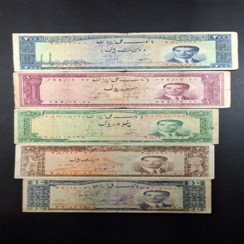 ست کراواتی ارزشمند پهلوی دوم با کیفیت عالی