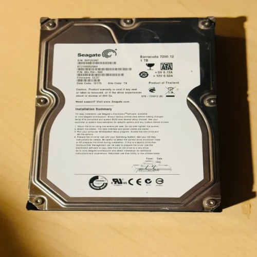 فروش هارد اینترنال سیگیت 1 ترابایت با بهترین قیمت