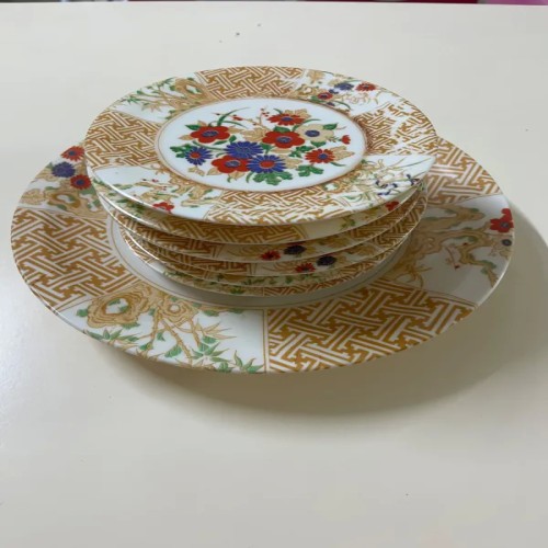 فروش سرویس ملامین 7 تیکه قدیمی و نوستالژی