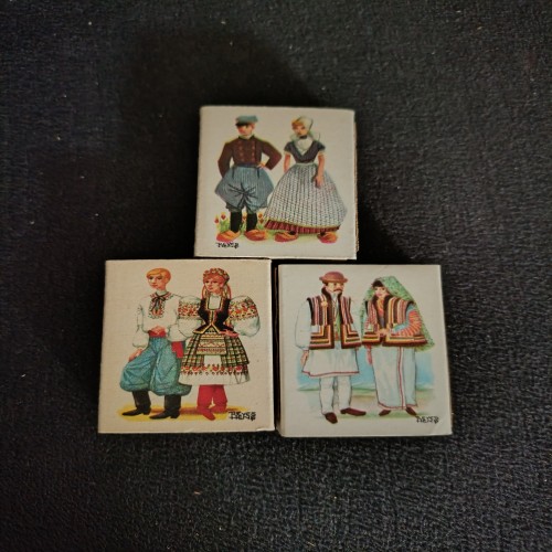 کبریت های قدیمی اسپانیایی با طراحی زیبا و منحصر به فرد