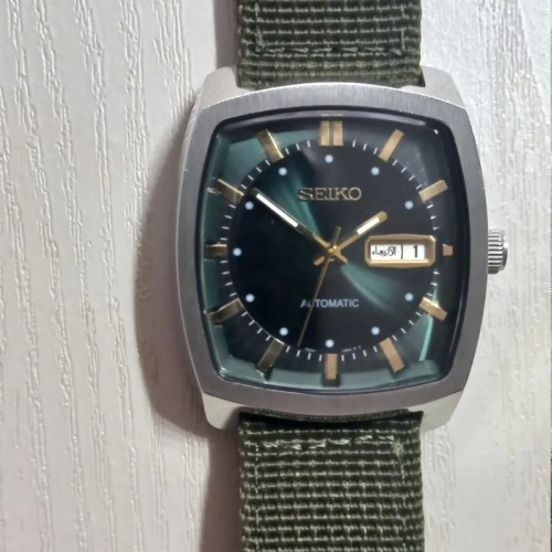 فروش ساعت سیکو اتوماتیک با کیفیت عالی و بند چرمی