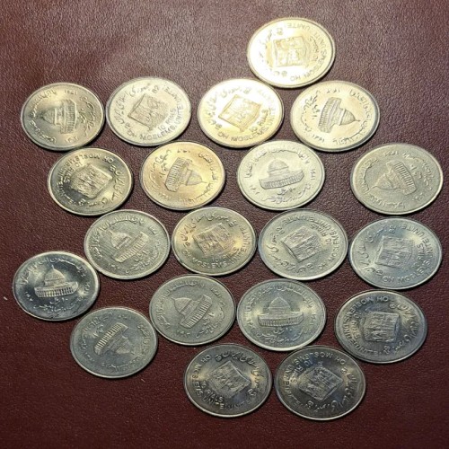 فروش 20 عدد سکه 10 ریالی قدس بزرگ