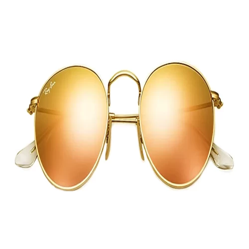 عینک آفتابی RayBan 3447 Round Gold Red Flash