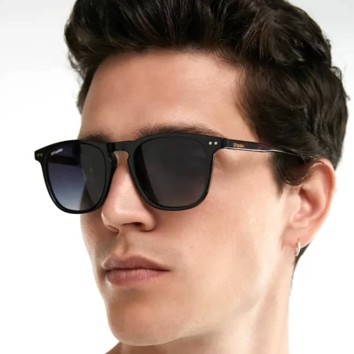 عینک آفتابی دی فرانکلین مدل ULTRA LIGHT SQ MED BLACK
