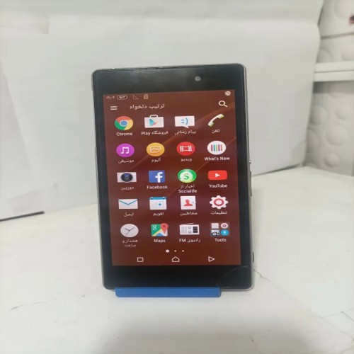 فروش گوشی سونی زد وان با صفحه شکسته و کارکرد عالی