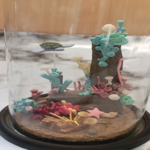 مرجان دریایی فانتزی شبتاب دستساز برای دکوراسیون