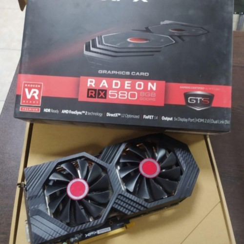 فروش کارت گرافیک RX 580 8GB XFX با گارانتی و تحویل سریع