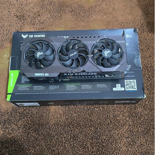 کارت گرافیک Asus TUF RTX 3060 OC با پورت‌های متعدد