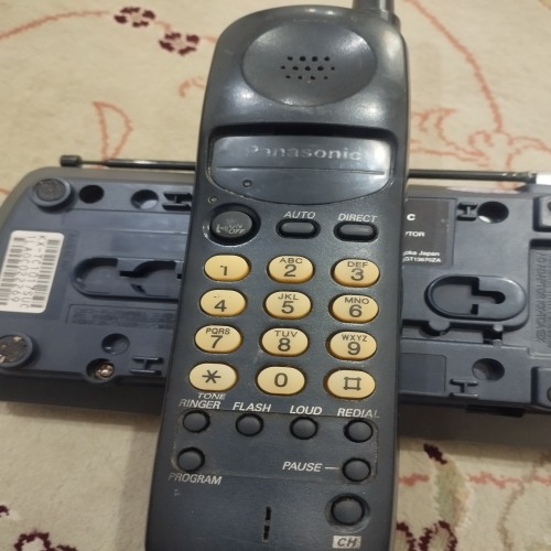 خرید تلفن قدیمی پاناسونیک وردسا اصل ژاپن با آداپتور