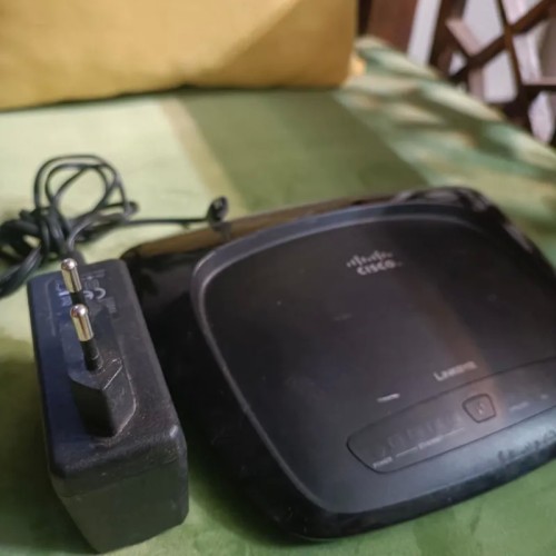 فروش مودم ADSL لینک سیس WAG54G2 با وای فای و اداپتور سالم