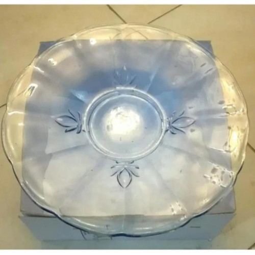 خرید دیس میوه خوری آبی لایت کریستال چک وردسا