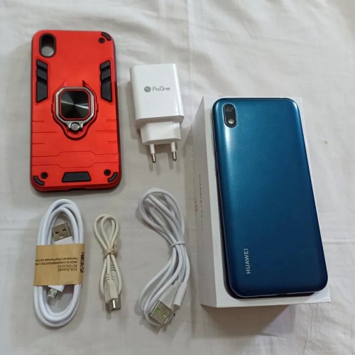 فروش گوشی هواوی Y5 2019 تمیز با کارتن و رجیستر
