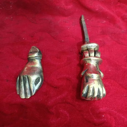 فروش درب کوب قدیمی برنزی زنانه و مردانه