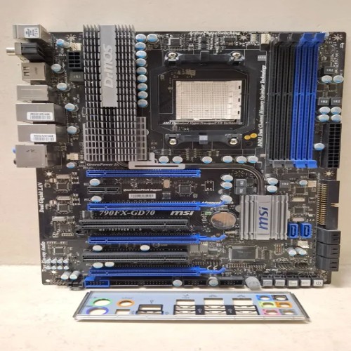 فروش مادربرد MSI 790FX GD70 سوکت AM3 با گارانتی