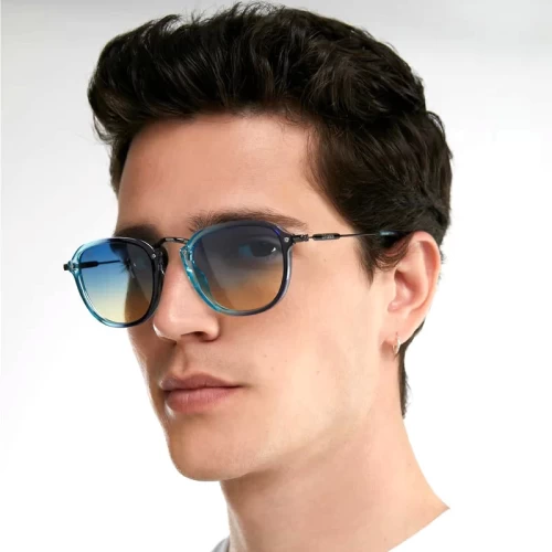 عینک آفتابی دی فرانکلین مدل ROLLER SQ CRYSTAL BLUE