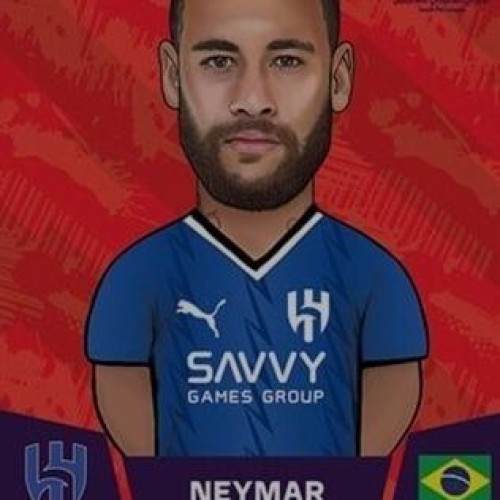 فروش کارت فوتبال نیمار 2024 سری بیسیک کیمدی