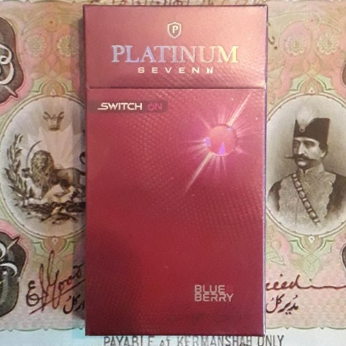 فروش سیگار کلکسیونی خارجی پلاتینیوم بلند آکبند کد 303