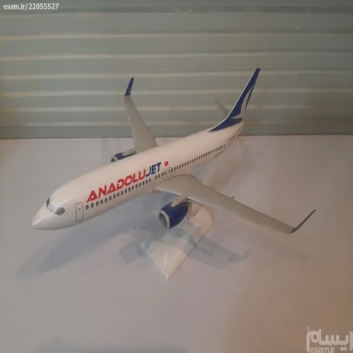 ماکت هواپیما Anadolu Jet B737 800 کلکسیونی