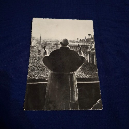 فروش کارت پستال قدیمی پاپ پیوس دوازدهم رم ایتالیا