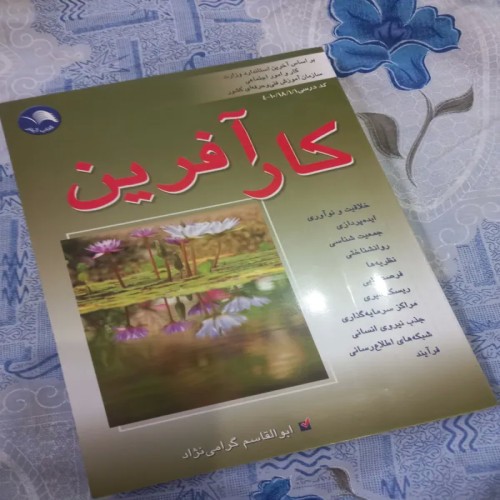 فروش کتاب کارآفرین از ابوالقاسم گرامی نژاد