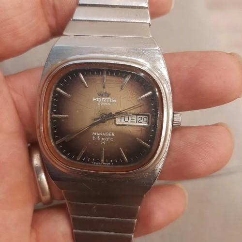 فروش ساعت فورتیس اتوماتیک با بند فلزی اصلی و فابریک